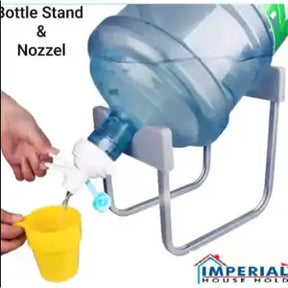 Water Bottle Stand with Nozzle