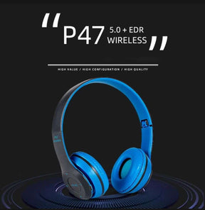 P47 Wireless headphones with Microphone